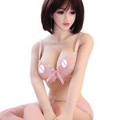 158cm new type big breast real doll silicone sex doll real male masturbator real vagina skin TPE metal skeleton sex dolls invented by AutomaticWoman